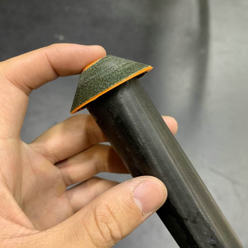自行车公路车碳纤维前叉截管打磨去毛刺修边工具座管把横头管打磨