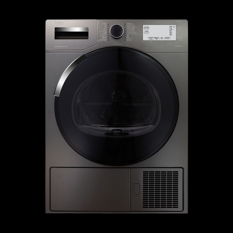 beko/倍科欧洲进口10公斤kg热泵护衣烘干机家用滚筒式干衣机10505