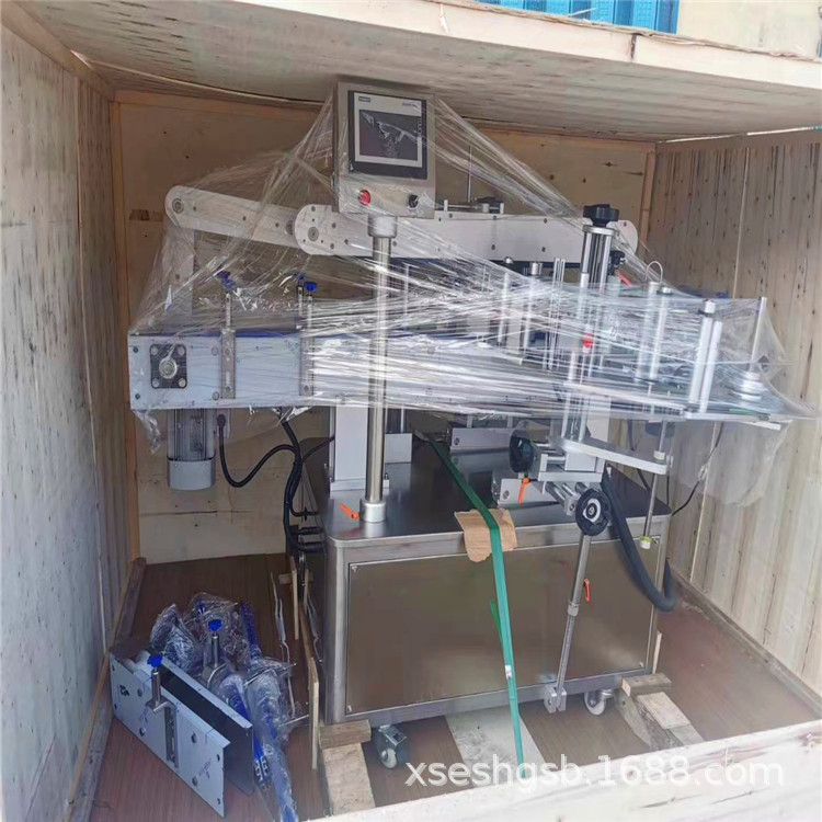 二手贴标机 方瓶圆瓶单面贴标机 双面贴标机貼標機 不干胶贴标机