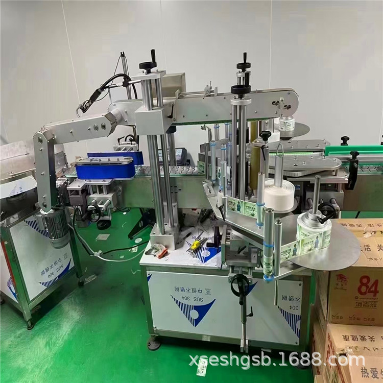 洗手液贴标机 圆瓶贴标机 二手双面方瓶、扁瓶贴标机 平面贴标机