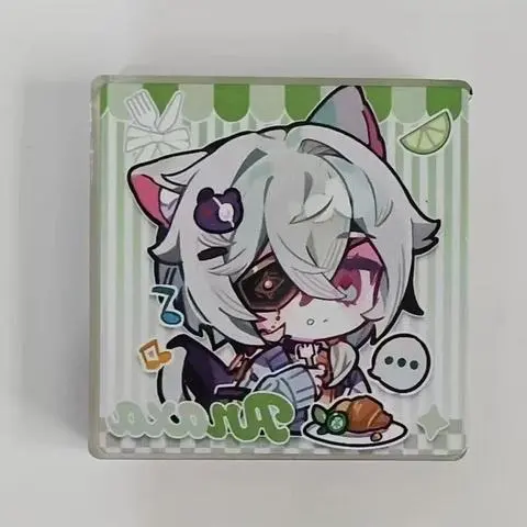 敌砖摆件铁道厄万新款insQ桌面立牌遐星穹蝶版亚克力白崩坏高颜值