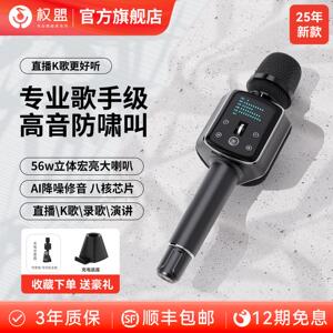 权盟双娱麦克风唱歌话筒