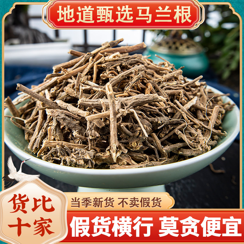 马兰根中药材马兰草路边菊蟛蜞鱼鳅串马兰头根500克马蔺根白马兰