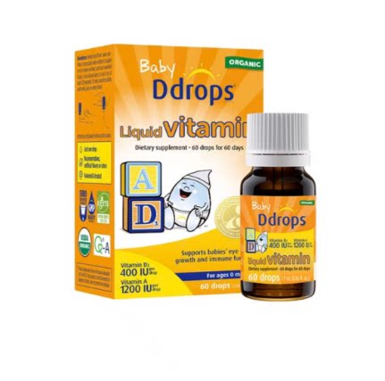 滴卓思Ddrops婴幼儿维生素AD滴剂