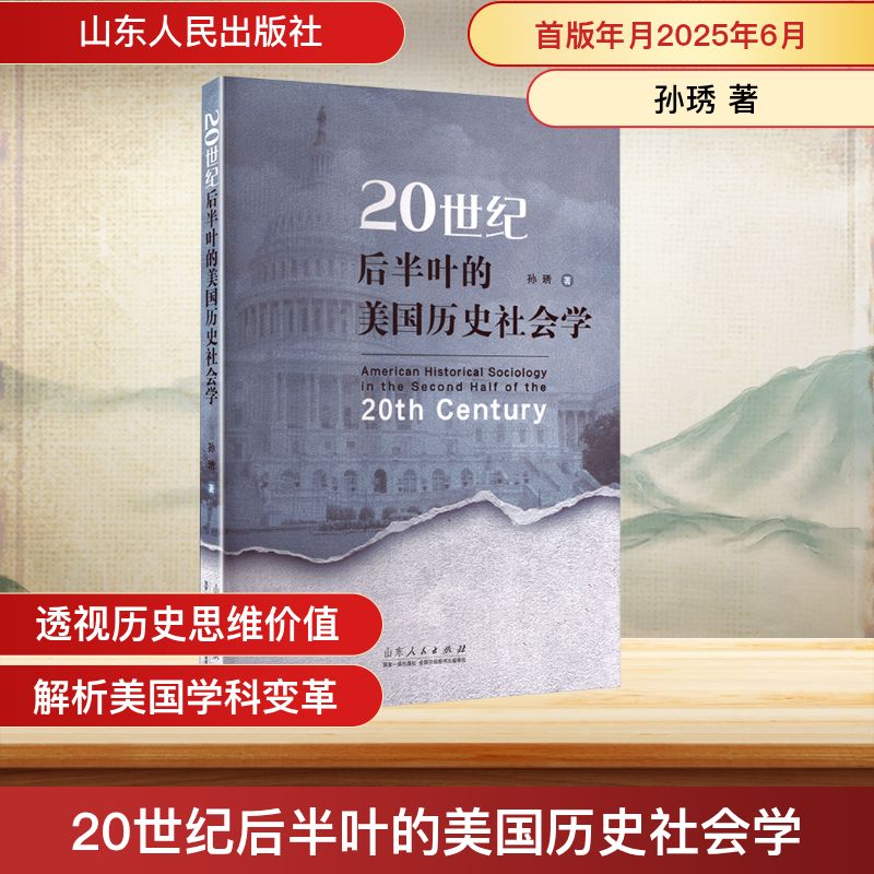 正版包邮 20世纪后半叶的美国历史社会学 孙琇 著 著 9787209155236 山东人民出版社