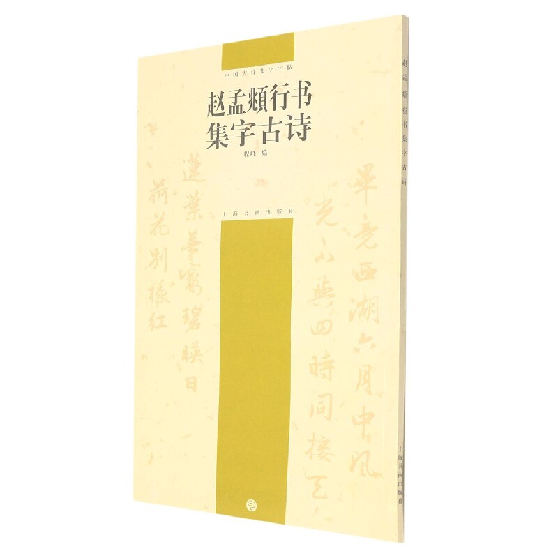 中国古诗集字字帖：赵孟頫行书集字古诗 小学生书法入门 赵孟頫行书临摹 古诗练字帖 ISBN9787807250913