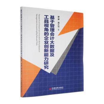 正版包邮 基于管理会大据及工具视角的企业创新能力的研究 蒙蒙,禹久泓著 9787513663342 中国经济出版社