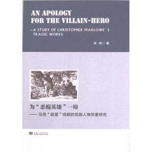 正版包邮 An apology for the villain-hero 朱悦著 9787576602982 东南大学出版社