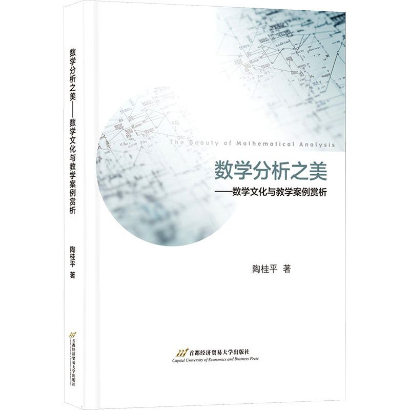 数学分析之美——数学文化与教学案例赏析 小学生初中数学思维培养书 教学案例实用 精美插图 激发数学兴趣 9787563837885