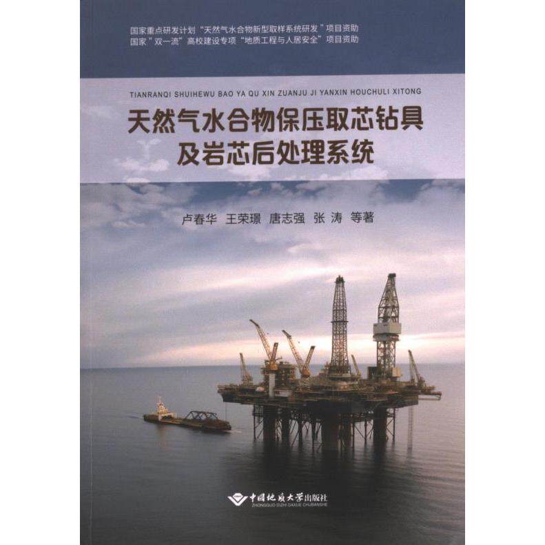 正版包邮 天然气水合物保压取心钻具及岩心后处理系统 卢春华 ... 等著 9787562556503 中国地质大学出版社