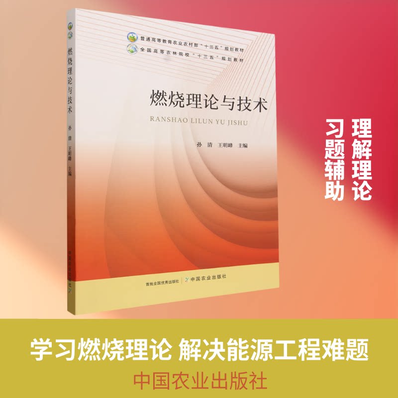 燃烧理论与技术 燃烧理论基础 燃烧技术原理 工程应用实例 热力学分析 动力学模型 系统知识体系 实验数据解析 9787109321601