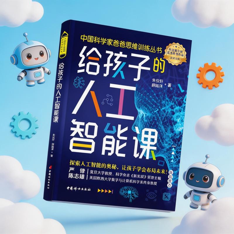 给孩子的人工智能课 告别手机依赖 培养AI兴趣与逻辑思维 6-12岁亲子互动科普书 9787512723979