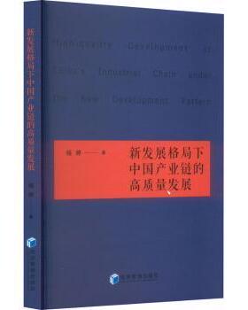 正版包邮 新发展格局下中业链的高质量发展 杨婷著 9787509689813 经济管理出版社