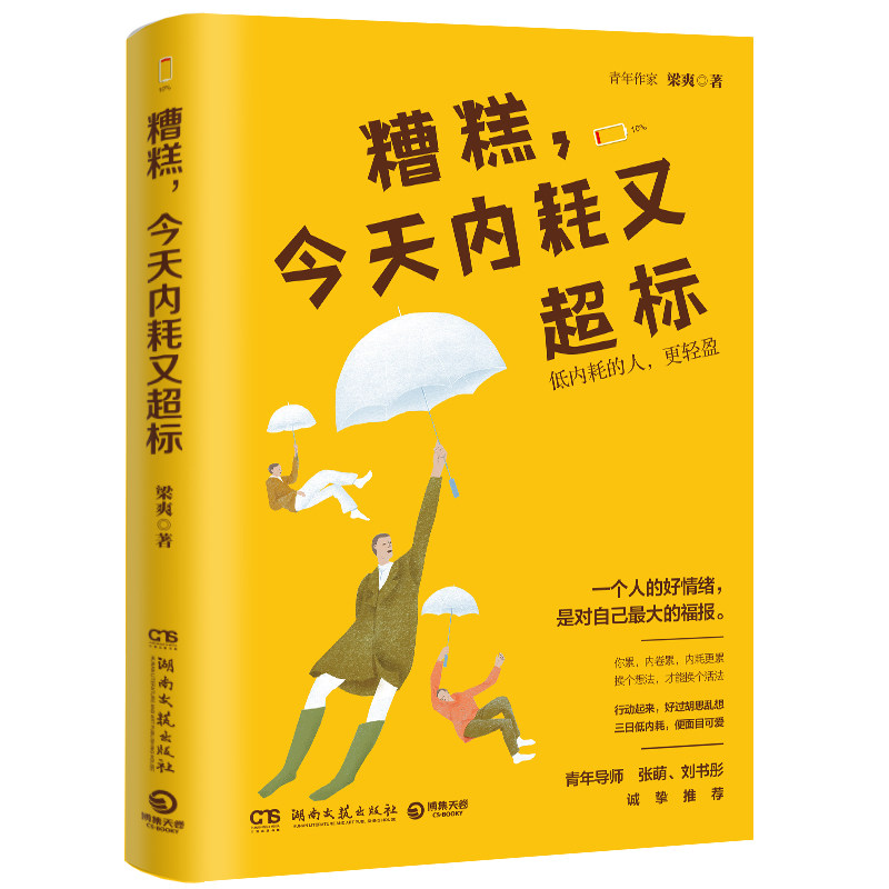 糟糕,今天内耗又超标/梁爽 内耗超标 梁爽新作 情绪管理 自我提升 告别内耗 心理调节 生活 实操指南 9787572607912