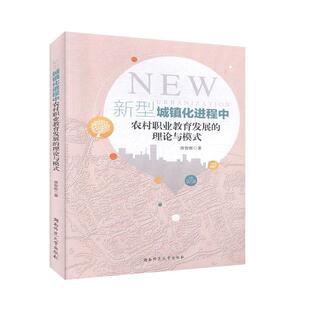 理论与模式 新型城镇化进程中农村职业教育发展 唐智彬著 9787564835385 社 正版 湖南师范大学出版 包邮