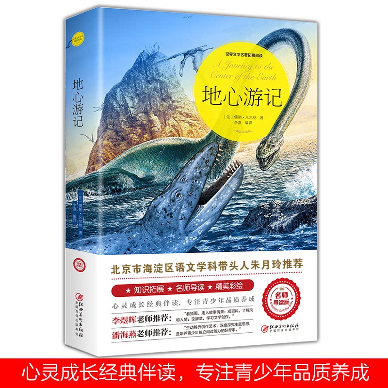 地心游记 经典科幻名著 凡尔纳代表作 地心探险之旅 奇幻冒险故事 青少年课外读物 科学幻想启蒙 文学名著经典 9787548063315
