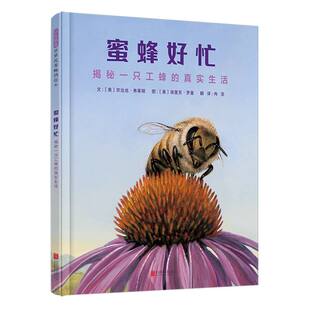 正版包邮 蜜蜂好忙：揭秘一只工蜂的真实生活 (美)坎达丝·弗莱明|译者:冉浩|绘画:(美)埃里克·罗曼 9787559687210 北京联合