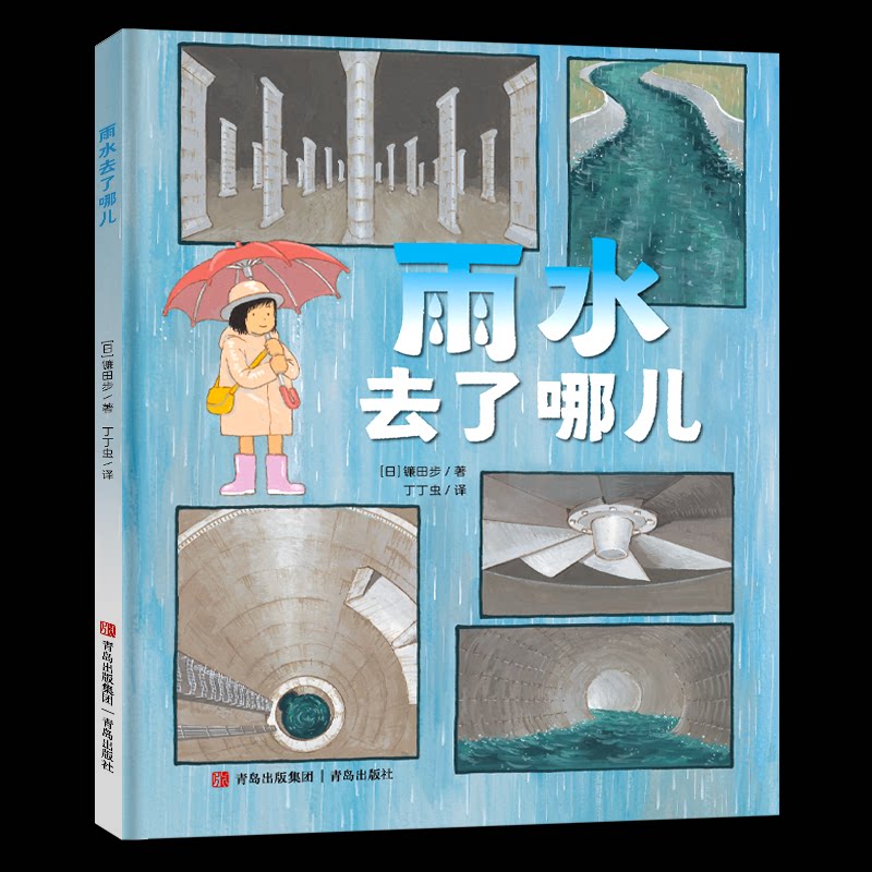 雨水去了哪儿 儿童科普 子读 趣味实验 自然科学 提升认知 探索自然 高清图片 经典案例 科学原理9787573613936