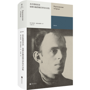 正版包邮 永存我的话语：曼德尔施塔姆沃罗涅日诗集 [俄]奥西普·曼德尔施塔姆/著 王家新/译 9787559673879 北京联合出版有限公司