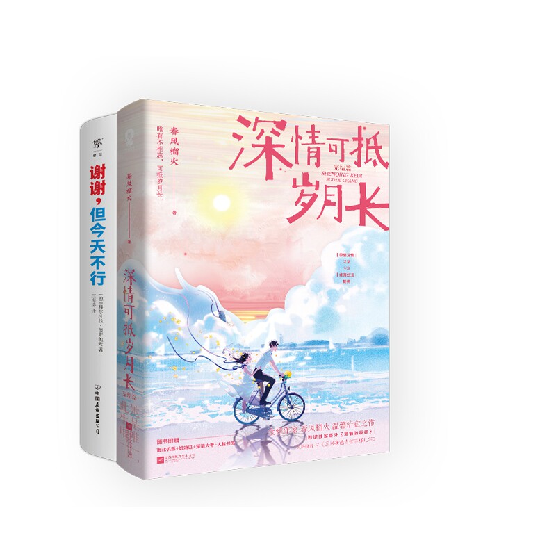 正版包邮 深情可抵岁月长.完结篇+谢谢但今天不行(共2册) (德)科尔杜拉·努斯鲍姆|译者:王海涛 9787505751958 中国友谊