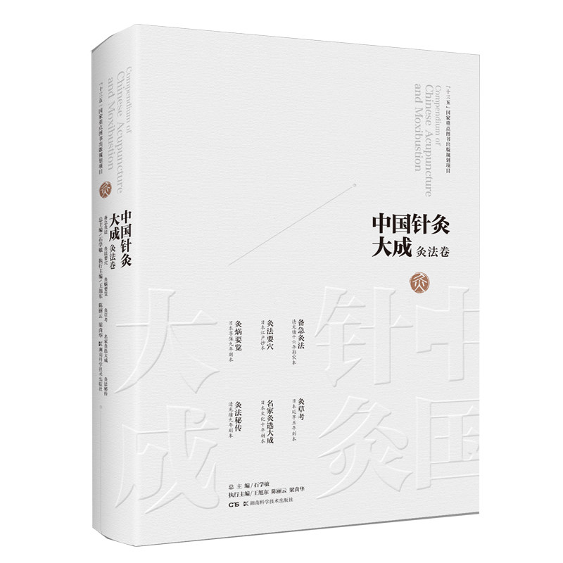 中国针灸大成(灸法卷备急灸法灸法要穴灸焫要览灸草考名家灸选大成灸法秘传)(精) 针灸大成经典 灸法卷详解 9787571008123
