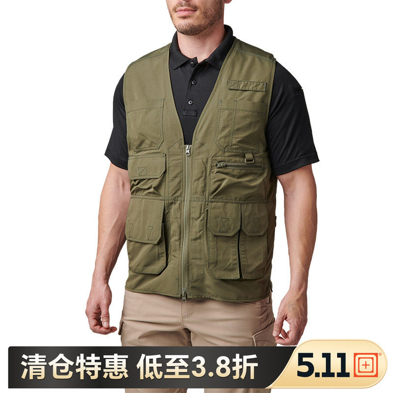 美国5.11战术背心多口袋马甲图片