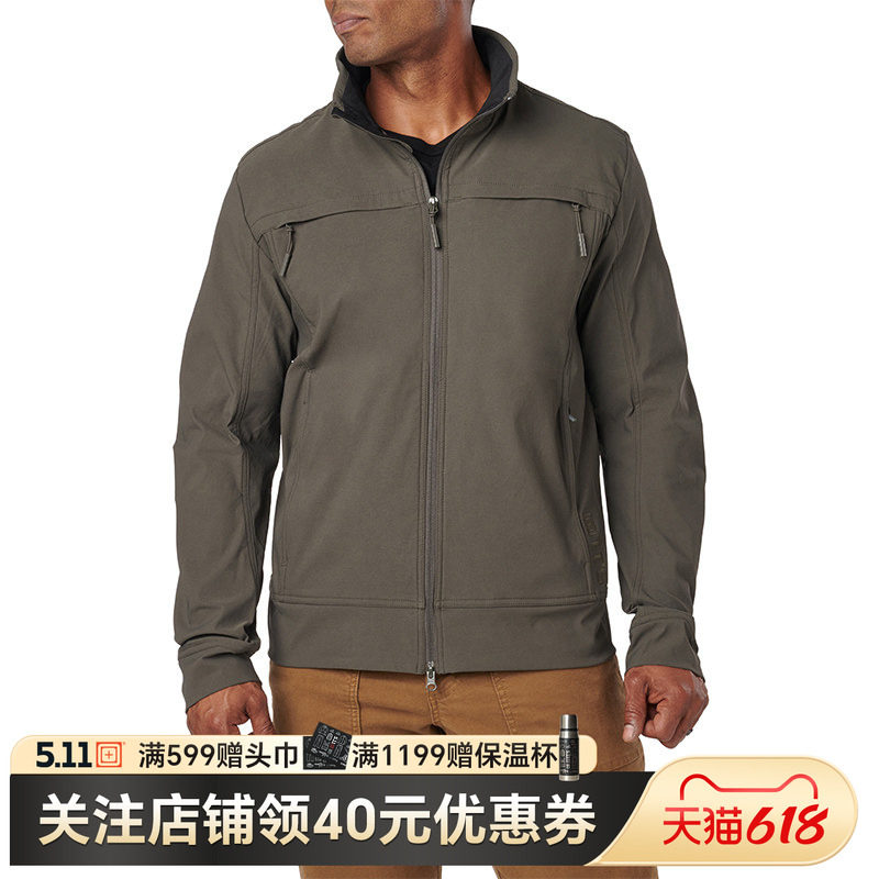 美国5.11战术夹克 511春秋男户外战术外套夹克 78028