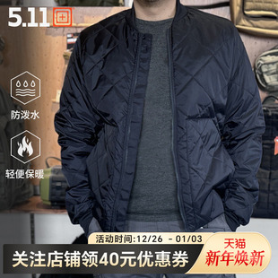 美国5.11男士 保暖外套511户外休闲飞行员夹克48392