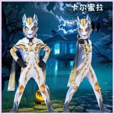 2025新款卡尔蜜拉女童奥特曼衣服格丽乔女孩卡米拉cos礼物连体衣