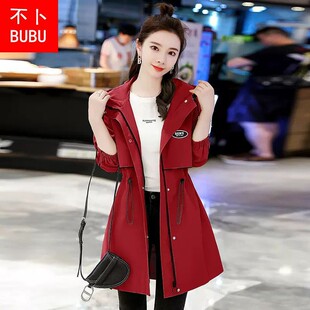 【有里布】外套女春款2023年新款高端减龄显瘦早春中长款风衣上衣