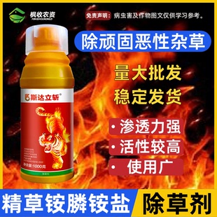斯达立斩精草铵磷铵盐草胺磷草药除草剂草铵膦钠盐果园灭草杀草剂
