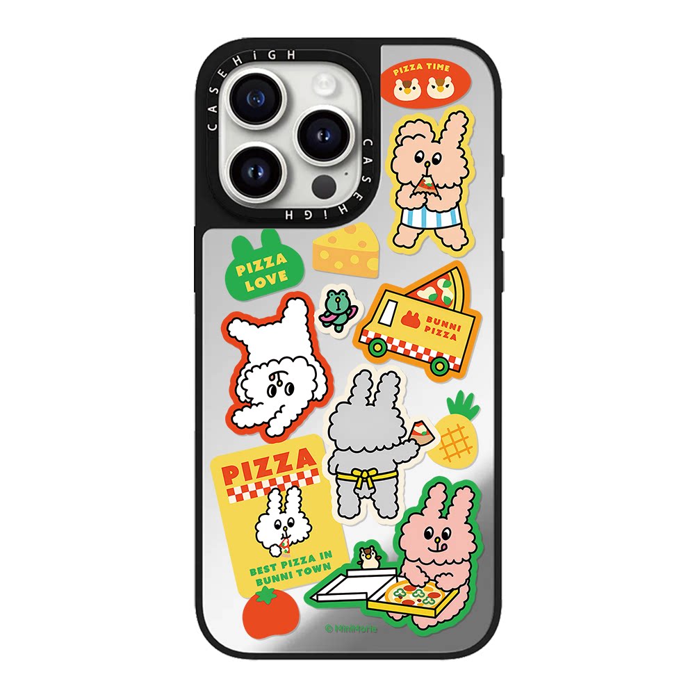 磁吸MagSafeBunni Konbiny 兔子小镇适用iphone17pro手机壳18promax苹果16plus镜面保护套15日韩13女