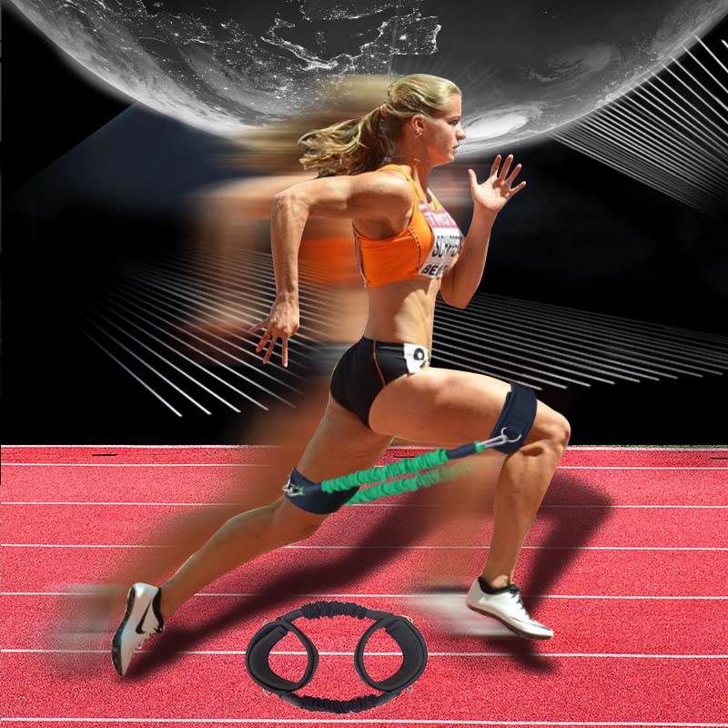 腿部爆发力训练器短跑步高抬腿田径训练器材弹跳训练器弹拉阻力绳