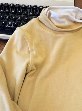 【Happy first】冬季真2件暖姜舒适发热保暖双面穿时尚百搭打底衫