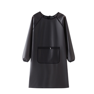 免洗长袖防水围裙女罩衣家用厨房做饭餐饮水产洗碗专用上班工作服