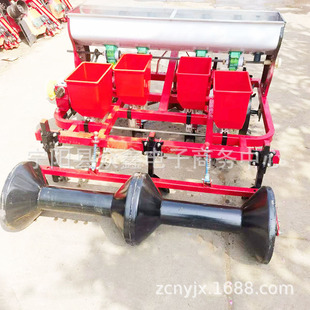 油砂豆播种机四轮车花生小蚕豆播种机起垄施肥播种机不覆膜播种机