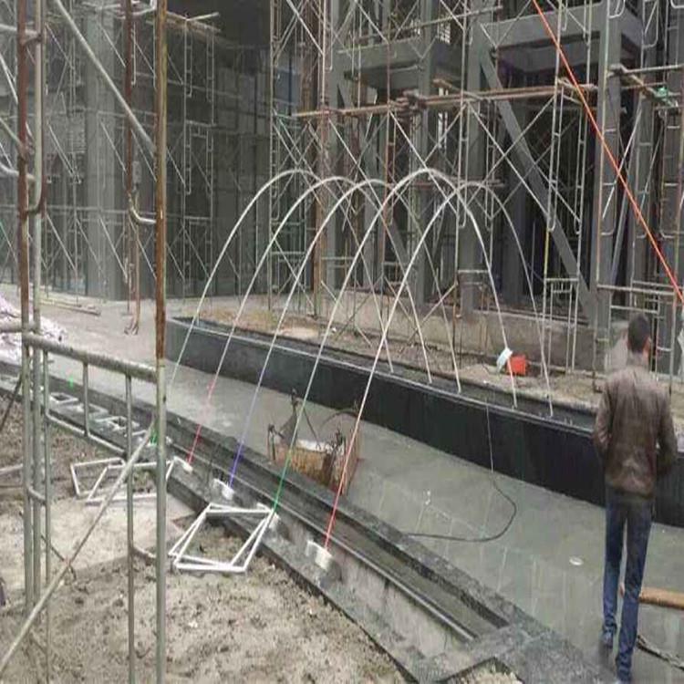 智慧文旅设计制作波光波光跳泉光玻跳泉施工公司喷泉户外不锈钢