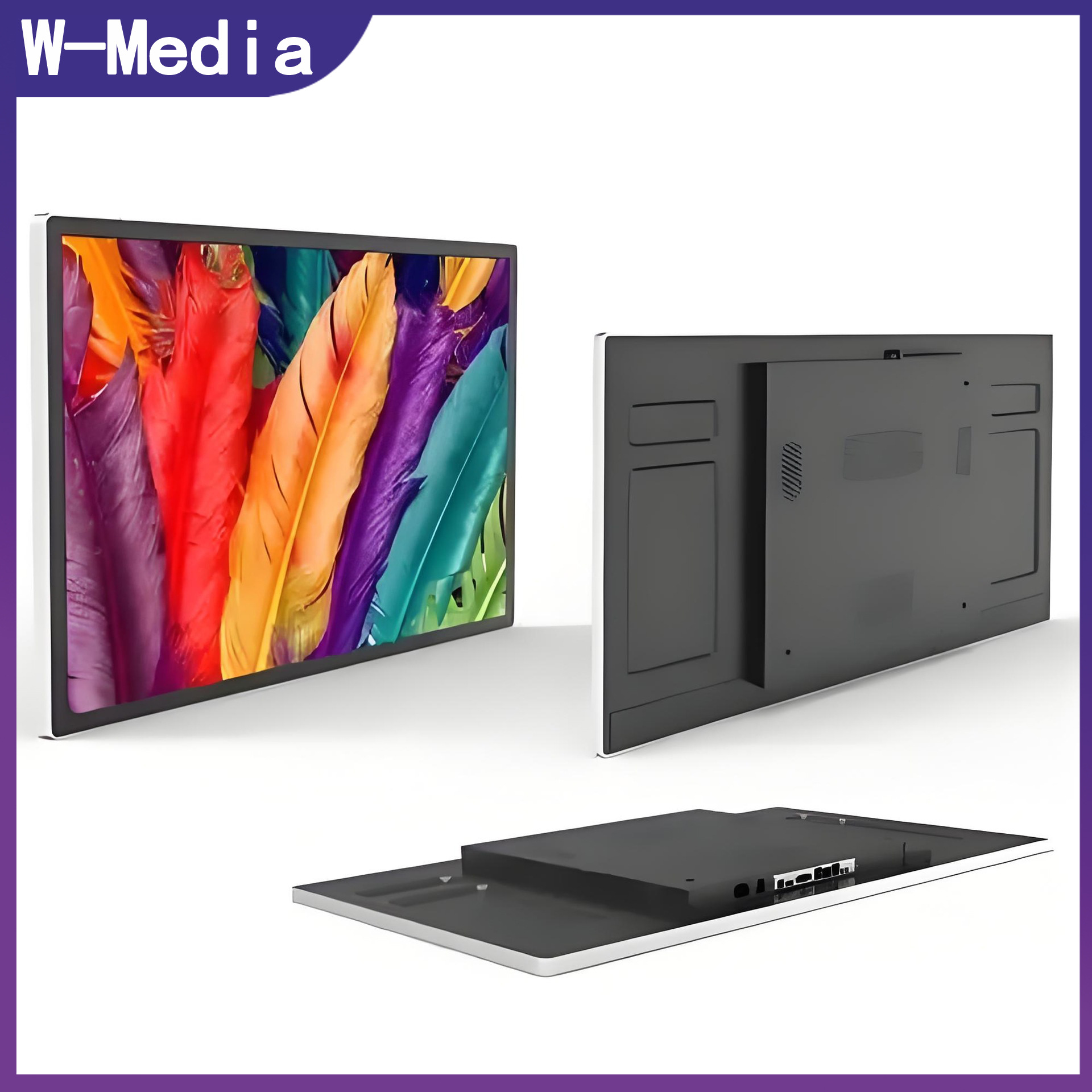 85寸高清超薄广告机触摸一体机液晶屏幕电容触摸屏显示器4k高清