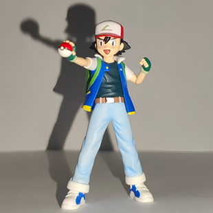 口袋妖怪小智全身像GK手办雕像二次元宠物小精灵模玩动漫周边模型