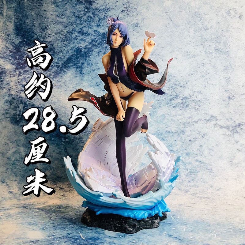 YOMl 火影忍者 小南 手办 雕像gk 晓组织系列 小楠 模型摆件礼物