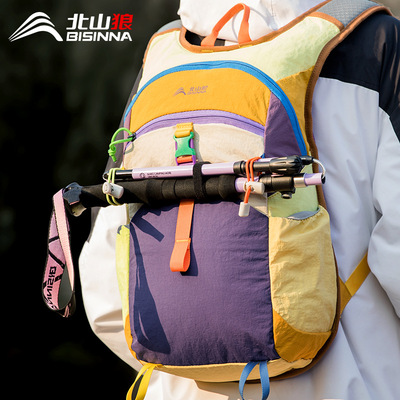 Compact backpack, suitable for cycling and hiking