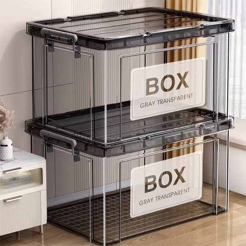 Plastic storage box with Lids Large moving boxes Organizing