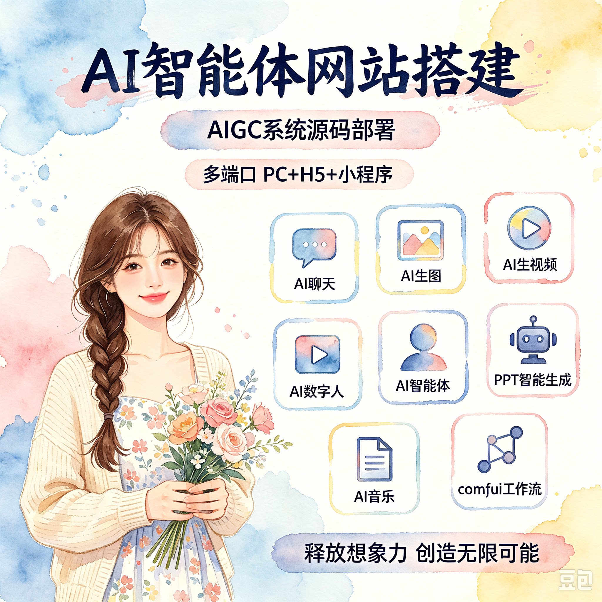 Comfyui工作流智能体 AI软件开发定制 企业级大模型 ai自动化脚本