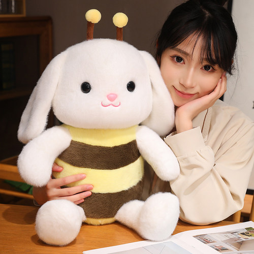 网红高颜值可爱蜜蜂毛绒玩具