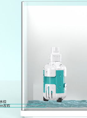 鱼呼吸Y-055低压底吸可调节功B率变频水泵鱼缸抽水泵鱼池潜水泵循