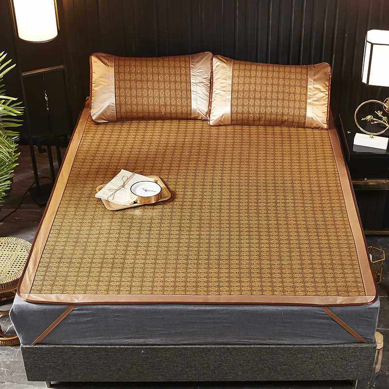 夏季凉席藤席冰丝席家用真藤席学生E宿舍可折叠席幼儿可用席三件,床上用品,藤席,淘宝优惠券,粉丝福利购,淘宝优惠卷