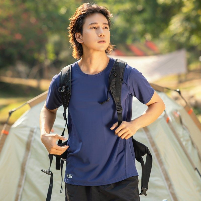 冰丝透气速干t恤男女圆领短袖透气户外运动登山吸汗跑步快干半袖,户外/登山/野营/旅行用品,速干T恤,淘宝优惠券,粉丝福利购,淘宝优惠卷