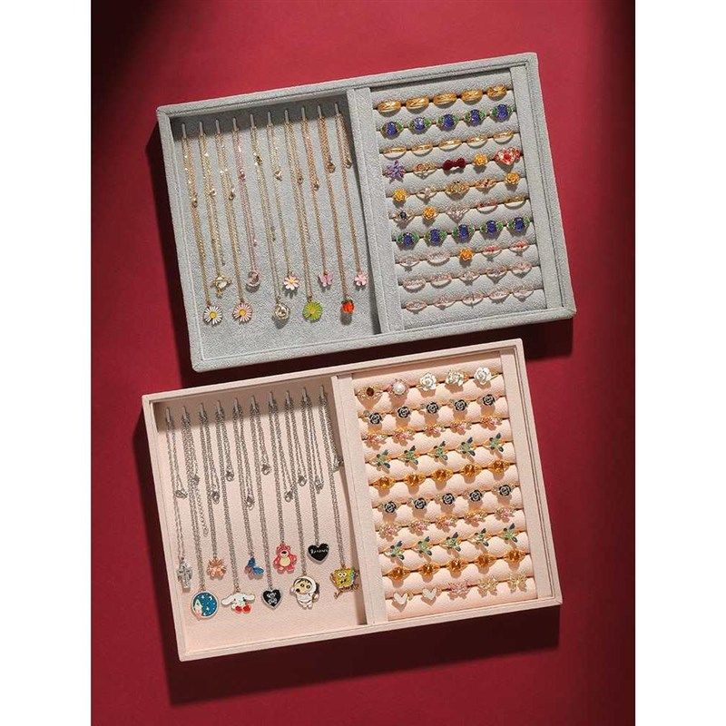 绒布两用首饰托盘项o链展示盘戒收纳耳钉指盘盘高档珠宝饰品看新,饰品/流行首饰/时尚饰品新,首饰展示架,淘宝优惠券,粉丝福利购,淘宝优惠卷