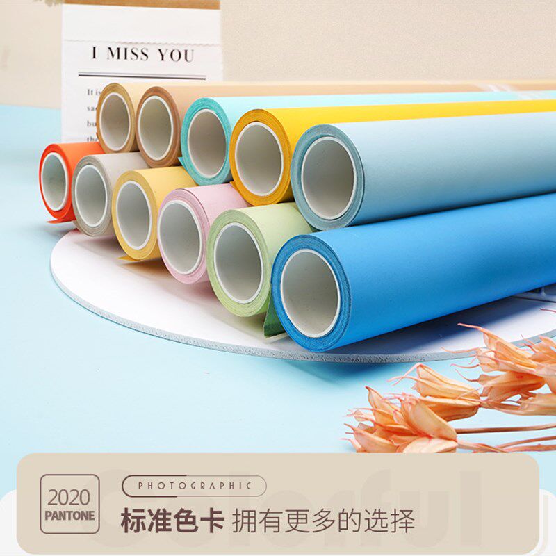 2.72x10m加厚摄影拍照拍摄背景纸影楼背景布婚纱写真纯色单色背景