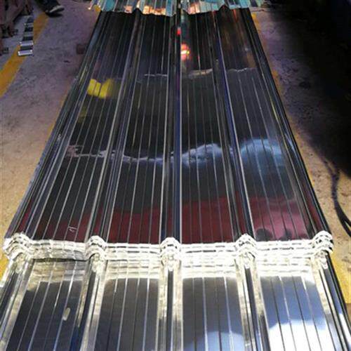 镜面彩钢瓦不锈钢墙瓦材质304瓦楞板后0.5*840宽*5米长